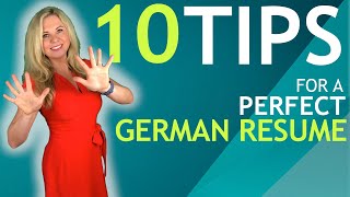 GERMAN RESUME (10 ESSENTIAL TIPS)