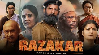 Razakar (2024) || Bobby Simha || Anasuya Bharadwaj || Tej Sapru | Raj Arjun| Full Movie Facts\u0026Review