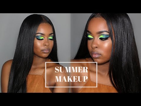 Summer Makeup Tutorial BROWN/DARK SKIN | PRIDE MONTH Inspired | Pitts Twins Summer Makeup Tutorial BROWN/DARK SKIN | PRIDE MONTH Inspired | Pitts Twins