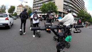 Minimotors Gang de Paris à Versailles France - RIDE ROYAL 👑🛴