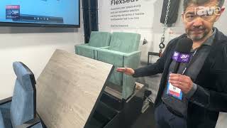 ISE 2025: Aresline Exhibits Flex Seat Hideaway Seating System