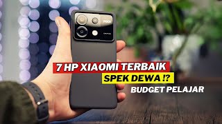 7 HP XIAOMI HARGA 3 - 4 JUTAAN TERBAIK AKHIR TAHUN 2024