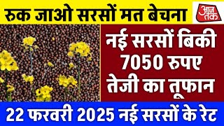 21 फरवरी 2025, नई सरसों के रेट, जोरदार तेजी, sarso ka bhav, Sarson ka bhav kab badhega