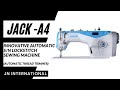 Jack A4 Computerized, Direct Drive, Drop Feed, Single Needle Lockstitch Machine..