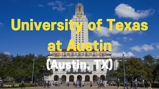 【미국 대학 이야기 - 한국어】 오스틴 텍사스 대학교 (University of Texas at Austin - Austin, TX)