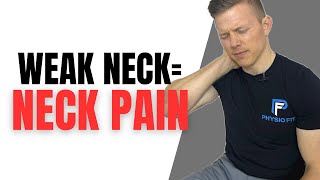 Your Neck Pain is from Weak Muscles (EASY FIX)