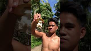 EATING CACAO FRUIT