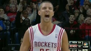 Chandler Parsons hits 10 straight three-pointers in ONE HALF!