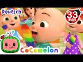 Buntes Eis am Stiel | CoComelon Deutsch | Cartoons und Kinderlieder