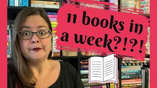 I Read 11 Books in a Week? Reading Vlog: Bout of Books Readathon