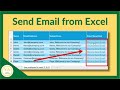 How to Send Emails from Excel - Tutorial
