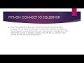 How To Connect To SQL Server In Python