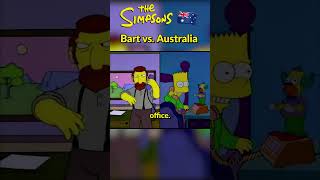 Bart vs Australia   The Simpsons #shorts
