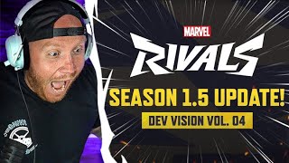 TIM REACTS TO MARVEL RIVALS SEASON 1.5 UPDATE (HUMAN TORCH \u0026 THE THING)