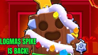 LOGMAS SPIKE IS BACK! #brawlstars