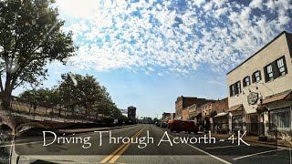 Driving Through Acworth, GA - City Drive Tour - Dashcam 4K