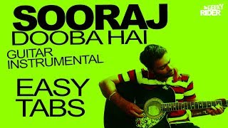 Sooraj Dooba Hai | Easy Play | Guitar Tabs | Roy | Arijit Singh & Adithi Singh Sharma
