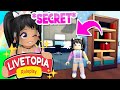 *HIDDEN ROOM* House SECRET we MISSED in LIVETOPIA Roleplay (roblox)