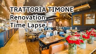 Trattoria Timone - Renovation Timelapse - Oakville's Premier Italian Restaurants