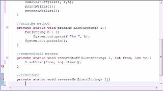 Intermediate Java Tutorial 7 LinkedList Program