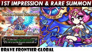 Great Omniscience Sae - 1st Impression \u0026 Early Bird Rare Summon (Brave Frontier Global)