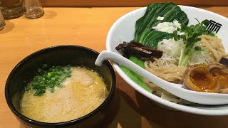 竹末東京プレミアム6周年の日に食べた鶏つけそば。【ラーメン好き動画】 ：ぬふふ.com