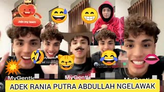 Putra Abdullah lagi ngajarin netizen apa lagi ngelawak #jadenrania #putra