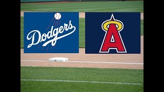 DODGERS VS ANGELS SPRING TRAINING GAME LIVE 3/25/2018