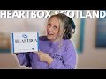 HEARTBOX SCOTLAND unboxing and review | October 2022 box | Items made from Scotland!