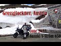 Riding the Edge: Motorcycle Adventure on Grossglockner High Alpine Road