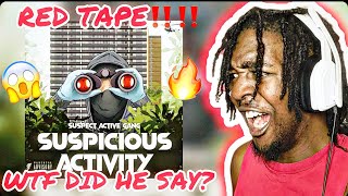 AMERICAN REACTS TO Suspect (AG) - Red Tape Ft SD 😱‼️