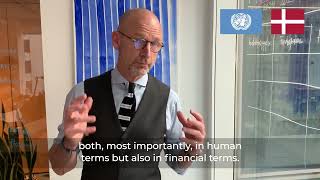 On PBF: Ambassador Martin Hermann, Permanent Representative of Denmark to the UN in New York