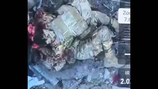 Drone Footage: Knife Fight between the Ukrainian and Russian/Yakut Soldier