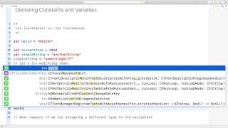 Intro to iOS Development: Lecture 1 - Intro to Swift & Xcode