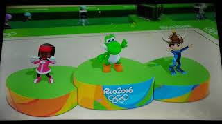 Mario & Sonic Rio 2016 Tournament Rhythmic Gymnastics #2 (Yoshi)