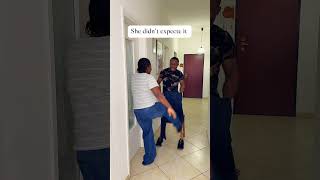 She didn’t expect it.#comedyvideos #trending #funny #shorts #lovely  #couple