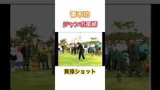 青木功✨ジャンボ尾崎✨貫禄ショット🔥 #ゴルフ #golf #ジャンボ尾崎 #青木功