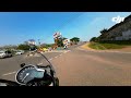 ride on vijayawada to guntur highway triumph scrambler 400x 🏍️ stunning scenery u0026 smooth roads