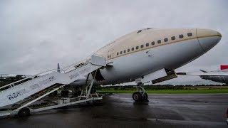 Abandoned Boeing 747 Airplane aviation Salvage Yard