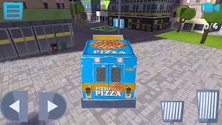 Tuk Tuk Van Pizza Delivery Rickshaw Game || Van Games || Kids Games || Racing Games 3D