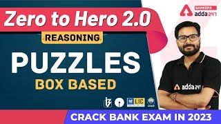 Puzzles Box Based Reasoning Tricks | Banking Foundation Adda247 (Class-27)