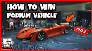 *EASY* How to Win The Lucky Wheel Podium Car - BEST METHOD - GTA 5 Online