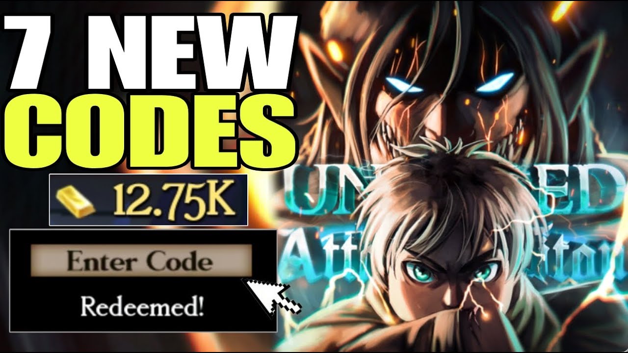 *NEW UPDATE* UNTITLED ATTACK ON TITAN CODES | UNTITLED ATTACK ON TITAN ...