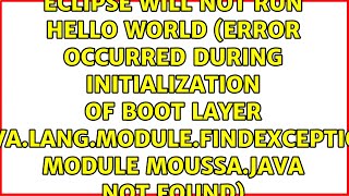 Module Moussa.java not found)