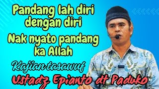 Ustadz Epianto dt.Paduko dalam kajian Tasawuf