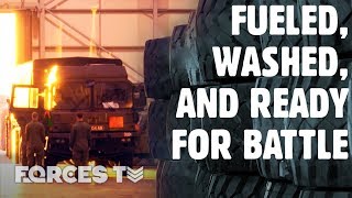 This Is What Happens To 172 Army Vehicles After An Exercise | Forces TV