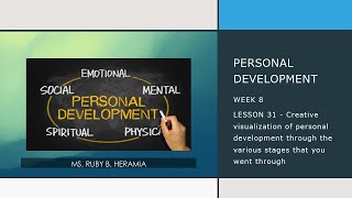 SHS PERSONAL DEVELOPMENT Q2 WEEK 8