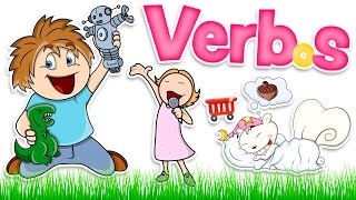 Verbos básicos en inglés y español para niños (basic verbs)