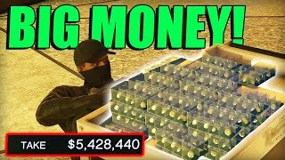 *5 MILLIONS IN 1 HEIST!* | GTA Online Casino Heist Silent And Sneaky, With Diamonds