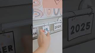 Flip Calendars are SO Helpful #teacherlife #teacher #createabilities #backtoschool